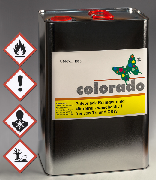 Pulverlack Reiniger mild säurefrei