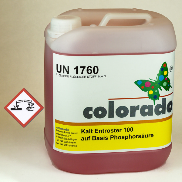 Kalt Entroster 100 auf Basis Phosphorsäure