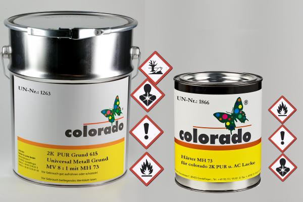 2K PUR Grund 615 Universal Metall Grund, inkl. Härter