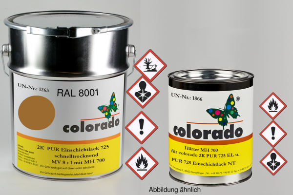 ART-PUR725EL RAL 8001